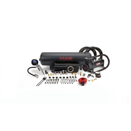 VIAIR 485C Stealth Black Gen 2 Onboard Air System 12V, 200 PSI Compressor, 25 Gal Tank 20002